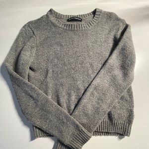 brandy melville grey sweater